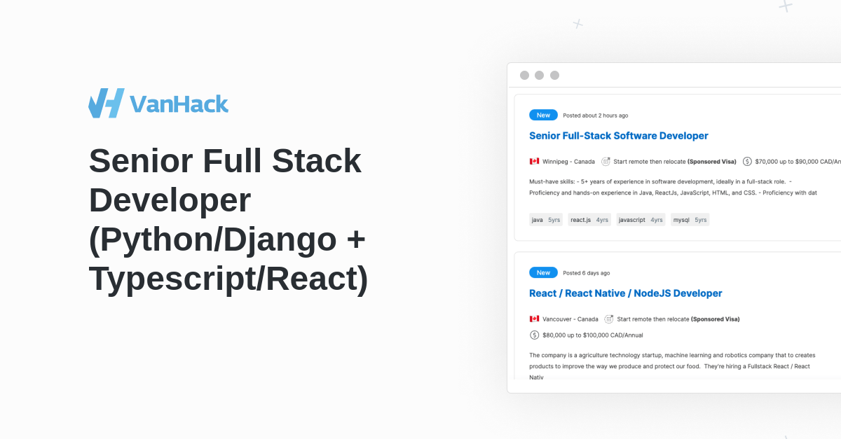 Fully Remote Front End React Developer Vanhack Vanhack - Nature Illustration Collection - 8K Quality